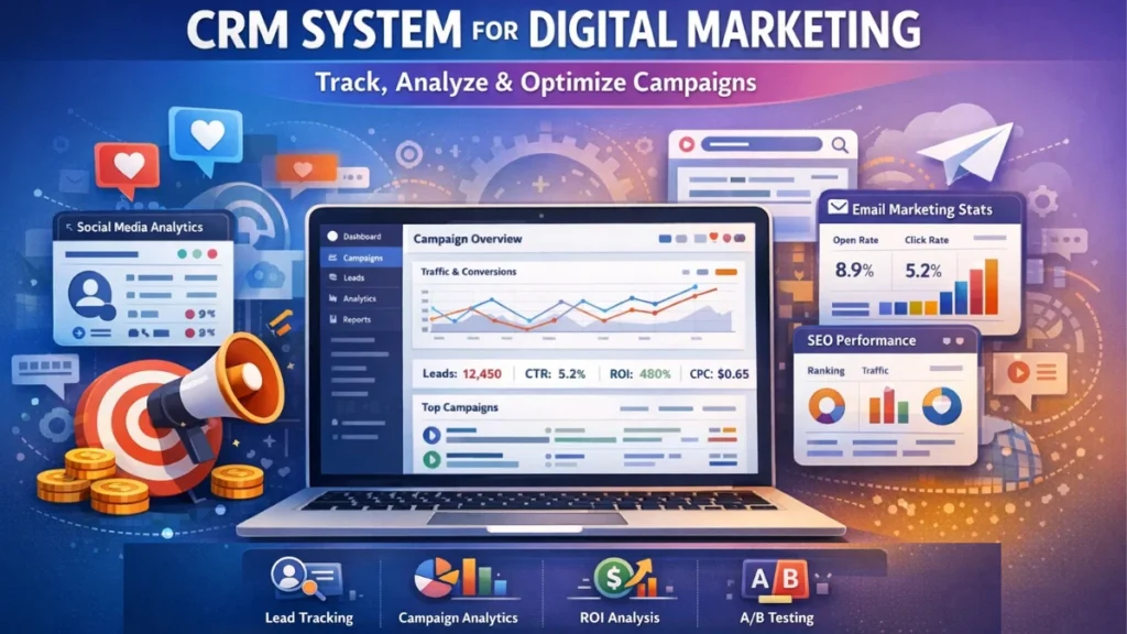 CRM System for Digital Marketing