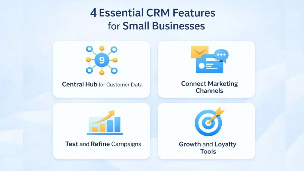 4 Essential CRM Features for Small Businesses